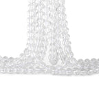 4mm 200pcs Natural Stone Round Beads Clear Quartz Crystals Genuine Stone Beading Loose Gemstone DIY Charm Smooth Beads for Bracelets Necklaces Earrings Hole Size 1mm (Clear Quartz Crystals 4mm) - color: Clear Quartz Crystals, size: 4mm