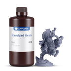 ANYCUBIC 3D Printer Resin, 405nm SLA UV-Curing Resin with High Precision and Quick Curing & Excellent Fluidity for LCD 3D Printing (Grey, 1kg) - color: Grey, size: 1kg