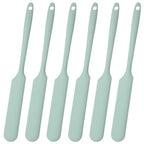 Gartful 6PCS Silicone Spatula Sticks, Non-Stick Epoxy Resin Mixing Sticks Scraper Tools, Reusable Stirring Rods for Resin, Paint, Waxing, Liquid, Arts Crafts Supplies, Facial Mask, Light Green - color: Light Green