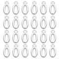 PATIKIL Letter Charm, 50pcs Alphabet Initial Pendant Charm Bulk DIY for Jewelry Making Bracelets Earrings Necklace - style: O