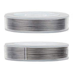 BENECREAT Stainless Steel Beading Wire - 7 Strands 0.6mm, 130FT Tarnish Resistant String for Necklace, Bracelet Making - Jewelry Crafting Supplies - color: Stainless Steel, size: 0.6mm - 7 Strands