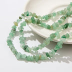 Natural Chip Stone Beads About 200pcs Green Aventurine Stones 5-8mm Irregular Gemstone Healing Crystal Loose Rocks for Bracelet Necklace Earrings Jewelry Making(Green Aventurine) - color: Green Aventurine