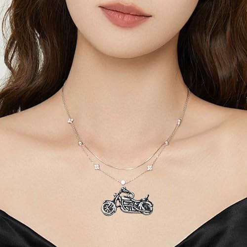 30PCS 15 x 24mm Antique Silver Motorcycle Charms, Electroplated Alloy Motorbike Pendants for Jewelry Making, DIY Bracelet Necklace Craft Beads