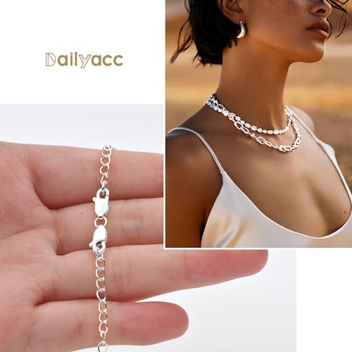 Bracelet Extender Double Lobster Clasp 925 Sterling Silver and Gold Pleted Necklace Clasps and Closures for DIY - color: 1Silver1Gold, size: 0.86 x 0.16 inch