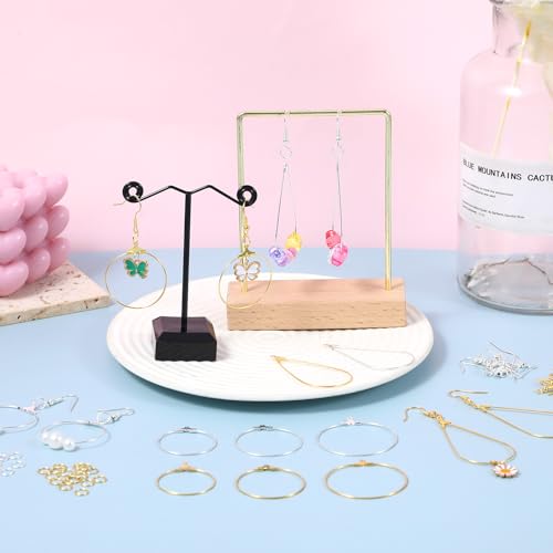 483Pcs Earring Making Kit, Earring Making Supplies with Beading Hoop Earrings Finding Component Accessories, Earrings Hooks, Jump Rings for Jewelry Make DIY Craft Christmas
