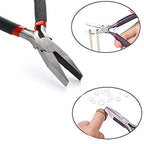 5 Inch Flat Nose Pliers Wire Pliers for Jewelry Making, Wire Wrapping Bending - 2 Pack - style: Flat Nose