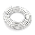 3 Gauge Silver Color Round Aluminum Wire 6mm Bendable Metal Craft Wire for Jewelry Making Craft Beading Wrapping