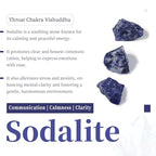 SUNYIK Sodalite Large Hole (6mm) Rondelle Loose Charms European Bead fits Bracelet,Jewelry Makings Pack of 20 - color: Blue-Sodalite, size: 14x8mm