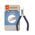 Beadalon Designer Series Nylon Jaw Pliers, Flat Nose, Dark Blue Vinyl-Free Grips, Stainless Steel, 5.25 in - color: Dark Blue, style: Flat Nose