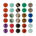 Cheriswelry 225Pcs 8mm Round Natural Agate Beads Dragon Veins Striped Banded Crackle Red Carnelian Agate Beads Loose Spacer Ball Beads for Bracelet Necklace Jewelry Making - color: Mixed Shaped