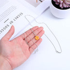 Hecila 20 Pack Necklace Chains Bulks Stainless Steel Necklace Chain with Lobster Clasps for Jewelry Making Silver Chain Necklaces 1.5mm Thin Cable Chains for Necklaces Pendants Making Supplies