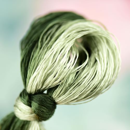 Natural 100% Mulberry Handmade Embroidery Silk Thread Silk Floss (32) - color: 32