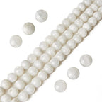 60pcs 6mm Moonstone Beads Natural Gemstone Beads Round Loose Beads for Jewelry Making - color: Moonstone, size: 6mm