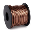 Aluminum Craft Wire, 95 Feet 2.0mm/ 14 Gauge Brown Bendable Soft Metal Aluminum Wire Roll Bulk for DIY Crafts Sculpting Jewelry Making - color: Brown, size: 14 Gauge