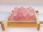 Stone Beads 6mm 140pcs Pink Chalcedony Beads Round Loose Gemstones Beads for Bracelet Necklace Jewelry Making (6mm, 60627 Pink Chalcedony) - color: Pink Chalcedony Beads, size: 6mm