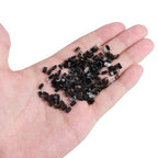 Beadia Natural Black Striped Agate Stone Tila Beads 5x2mm Rectangle 2-Hole Spacer Beads for DIY Bracelet Earring Making 15"/Strand - color: Black Striped Agate, size: 5x2mm