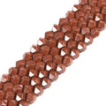 Red Jasper 6mm Gemstone Triangle Faceted Round Loose Beads Strand 15.5" DIY Jewelry Making - color: Red Jasper