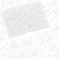 PH PandaHall White Seed Beads, 2000 Pcs 3mm 8/0 Glass Seed Beads Round Small Pony Bead Waist Beads Mini Spacer Beads for Earring Bracelet Necklace Anklet Jewelry DIY Craft Making - color: White-2000 Pcs