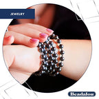 Beadalon Carbon Steel Memory Wire, Round, X-Large Bracelet, Silver Plated, 1 oz, Approx. 62 coils - size: Ring, style: 0.25 oz, approx 49 coils