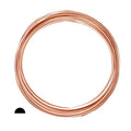 10 Gauge, 99.9% Pure Copper Wire (Half Round) Dead Soft CDA #110 Made in USA - 10FT by CRAFT WIRE - size: 10 Gauge, style: 10 Feet