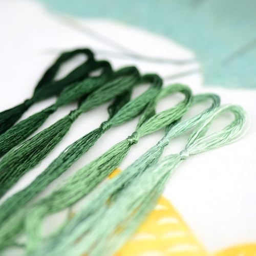 Mulberry Silk Floss Embroidery Thread Floss-Cross Stitch Threads China Silk Woven Jewelry Threads DIY Sewing Kits (10) - color: 10