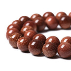 61pcs 6mm Natural Gold Sandstone Beads Gemstone Round Loose Beads for Jewelry Making DIY Bracelet Necklace 15“ - color: Gold Sandstone, size: 6mm