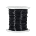 Tenn Well 20 Gauge Aluminum Wire, 328 Feet Soft Craft Wire for Jewelry Making, Beading, Sculpting, Bonsai Training, Crafting (Black) - color: Black, size: 20 Gauge
