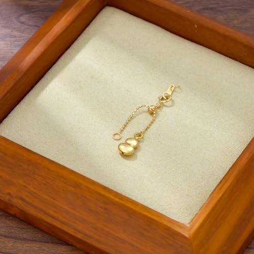 18k Yellow Gold 1"/2"/3"/4"/5"/6" Adjustable Necklace Extender Chain, 18k Gold Adjustable Necklace Extender Bracelet Anklet Extension Chain, Adjustable Bracelet Extender 18k Gold - color: style 2, size: 4inch