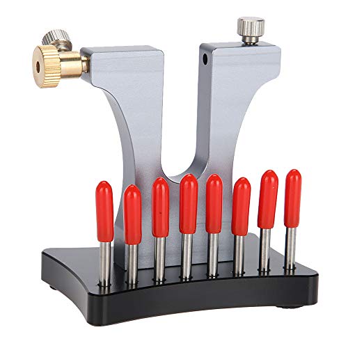 Damaged Screw Removal Tool, Broken Screw Extractor with 8 Stainless Steel Pins for Watch Repair