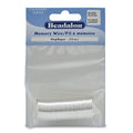 Beadalon Carbon Steel Memory Wire, Round, Ring, Silver Plated, 0.5 oz, Approx. 99 coils - color: Silver Plated, size: Ring, style: Ring - 0.5 oz, approx 99 coils