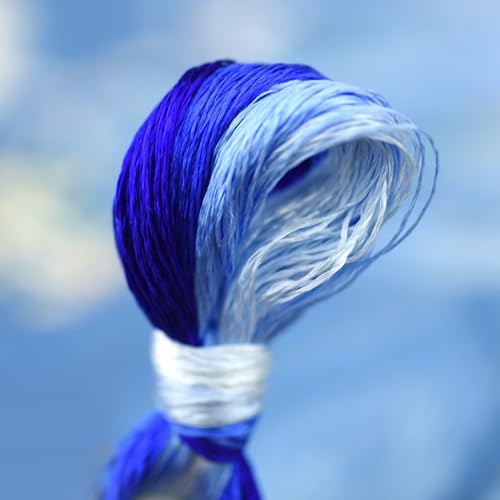 Mulberry Silk Floss Embroidery Thread Floss-Cross Stitch Threads China Silk Woven Jewelry Threads DIY Sewing Kits (110) - color: 110