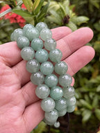 GAF TREASURES Grade A ++ Gemstone Round Bead Adjustable Bracelet 10mm, Genuine Crystal Bead Bracelet, Gift for Men & Women - color: Green Aventurine