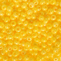 John Bead Czech Glass Seed Beads 6/0 Lemon Drop Beads for Jewelry Making Crafts, 23g Vial - color: Lemon Drop