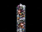 0.88 oz (25g, Approx. 300pcs) Mix of Faceted Fire Polished Pressed Czech Glass Beads 4mm (0.16in), Warm Color Mix Transparent - color: Mix 01 Warm Transparent, size: 25 g