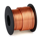 Aluminum Craft Wire, 32.8 Feet 3.0 mm/ 8 Gauge Copper Bendable Soft Metal Aluminum Wire Roll Bulk for DIY Crafts Sculpting Jewelry Making - color: Copper, size: 8 Gauge