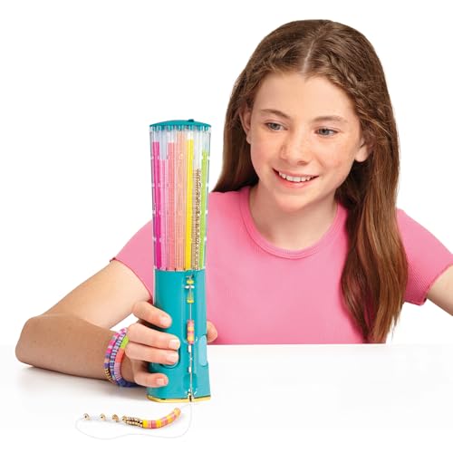 Make It Real: Swift Clicks - Heishi Bracelet Maker - 2047pc, DIY Jewelry Craft Kit, Design & Make 23 Bead Bracelets, Rotate-Click-Wear, Girls Kids 8+ - style: Swift Clicks