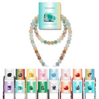 Vinswet 60pcs 6mm Amazonite Natural Stone Beads Round Genuine Real Stone Beading Loose Gemstones DIY Smooth Bead for Bracelet Necklace Earrings Jewelry Making - color: Amazonite, size: 6mm