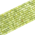 150pcs 2x4mm Natural Chinese Green Jade Tube Shape Beads Loose Flat Round Cylinder Flat Spacer Green Stone Beads for Bracelet Earrings Jewelry Making - color: Chinese Green Jade, size: 2x4mm Tube shape