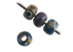 Miyuki Seed Bead 11/0 APX. 22 - g OP. Dk. Teal Picasso Japanese Glass Seed Beads - color: Dk. Teal Picasso