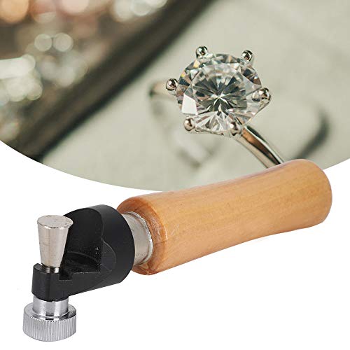 Tissting 13cm/5.1in Ring Setting Tool, Ring Holder Stone Setting Tool Kit Jewelry Ring Processing Tool for Jewelry Ring Processing Fixing, Setting Stones, Beading