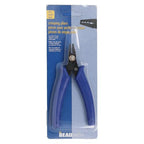 The Beadsmith Double Notch Crimper - 5” long (127mm) - Use with 2-3mm crimps & .013-.024" diameter beading wire - Comfortable Handles - Create perfect crimps every time - Tool for Jewelry Making - style: Double Notch Plier