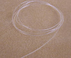 KONMAY Clear Fishing Wire, 408 Yards 0.2mm/7.5 Lbs Monofilament Nylon Fishing Line, Invisible Craft String Thread for Hanging Ornaments, Decorations, Crafting, Balloon Arch, Beading and Jewelry Making - size: 0.2mm