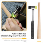 Jewelry Wax Ring Sizer Carving Tool Kit Ring Wax Making Mold Kit Lost Wax Casting Supplies Included Ring Sizer Mandrel Measurer Tool Jewelry Wax Tube Jewelers Wax Saw Frame Wax File Ring Clamp