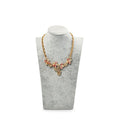 Oirlv Velvet 3-Dimensional Jewelry Stand Necklace Pendant Chain Jewelry Bust Display Holder/necklace bust (H:11.42") - size: H11.42"