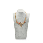 Oirlv Velvet 3-Dimensional Jewelry Stand Necklace Pendant Chain Jewelry Bust Display Holder/necklace bust (H:11.42") - size: H11.42"