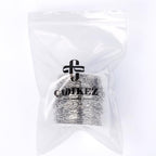 [33 Ft] Stainless Steel Paperclip Chains Roll, 2.5mm Width 304 Stainless Steel Oval Link Chains Spool Bulk for Jewelry Making - color: 2.5mm width