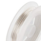 BENECREAT 20 Gauge Wire Jewelry Silver Copper Wire Tarnish Resistant Beading Wire for Craft Jewelry Making, Wreaths, Weaving, Pendant Wrapping, 33 Feet - color: Silver, size: 20-Gauge(33-Feet/11-Yard)
