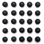 NCB Black Matte Onyx Beads 200pcs 4mm Round Gemstone Beads Spacer Charm Beads Natural Stone Loose Beads for Bracelet Necklace Jewelry Making 4mm 6mm 8mm 10mm (Matte Black Onyx, 4mm 200Beads) - color: Matte Black Onyx, size: 4mm 200Beads