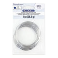 Beadalon Memory Wire Remembrance 75 coils Stainless Steel Round 0.61 mm (.024) Made in USA by CRAFT WIRE