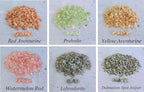 LAIDANLA Prehnite 400pcs Natural Chip Stone Beads 5-8mm Healing Crystal Irregular Gemstones Drilled DIY Loose Rocks Bead Crystal for Bracelet Earrings Necklace Jewelry Making Crafting - color: S-Prehnite